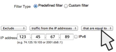 Google Analytics Filter to Exclude Internal Company Traffic